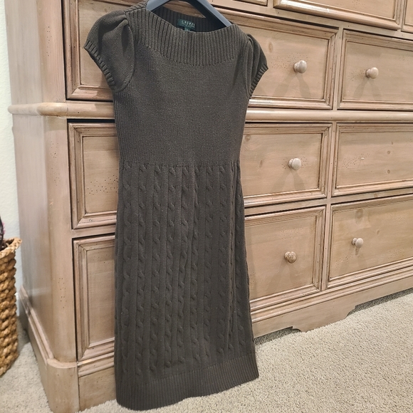Ralph Lauren Dresses & Skirts - Ralph Lauren knit dress greenish size M